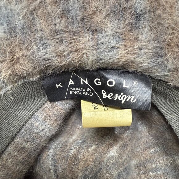 Kangol Womens Brown Faux Fur Bucket Hat England Cascade FC2024 Warm Soft Vintage - Picture 5 of 7